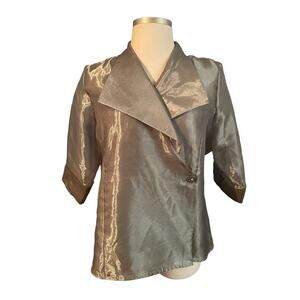 Fashion Bug Size 18/20 Gray‎ Evening Top